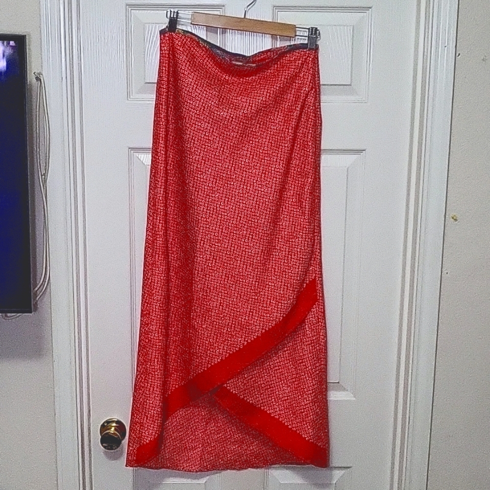 Vintage Free People wrap skirt with matching top